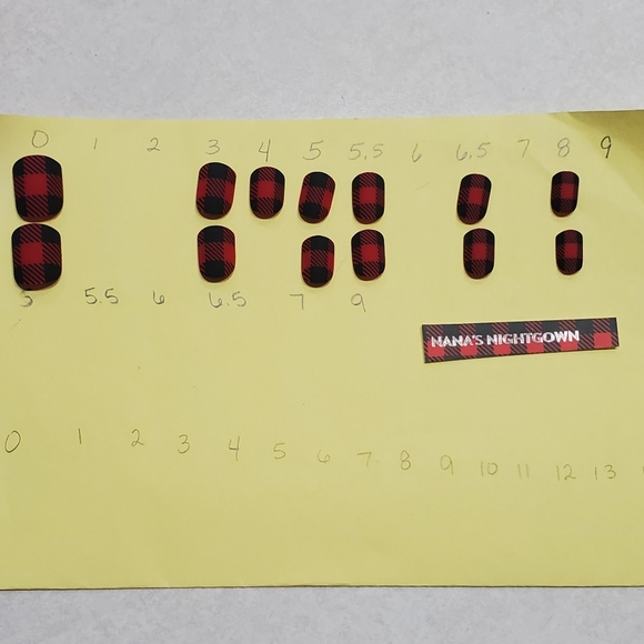 Lot of Red Aspen Nail Dashes Partial sets - Sparkle, shiny, pretty! - Picture 9 of 12